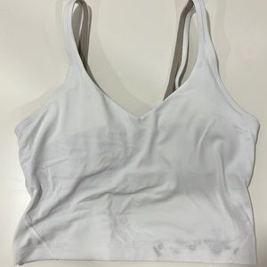 •Lululemon White Align Tank•